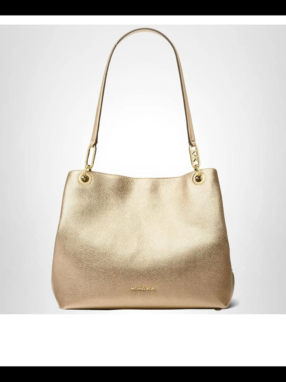 Michel Kors Tote Bag Golden Color Original Price $358 Selling It $250 7186834774